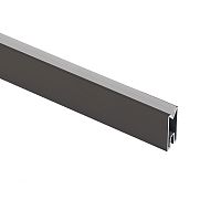 штанга прямоугольная luxe для одежды, длина 2350 мм, коричневый Штанга прямоугольная LUXE для одежды, длина 2350 мм, коричневый