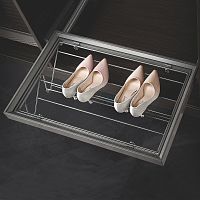 выдвижная обувница crocus ultra, ширина 664-668 мм, антрацит Выдвижная обувница CROCUS ULTRA, ширина 664-668 мм, антрацит