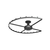 поворотная круговая вешалка twist для одежды, антрацит Поворотная круговая вешалка TWIST для одежды, антрацит