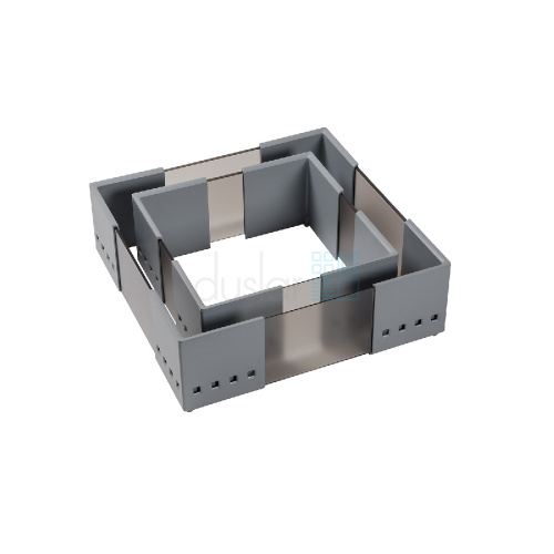 модульные разделители для выдвижных ящиков cuisio flex, серый Модульные разделители для выдвижных ящиков CUISIO FLEX, серый