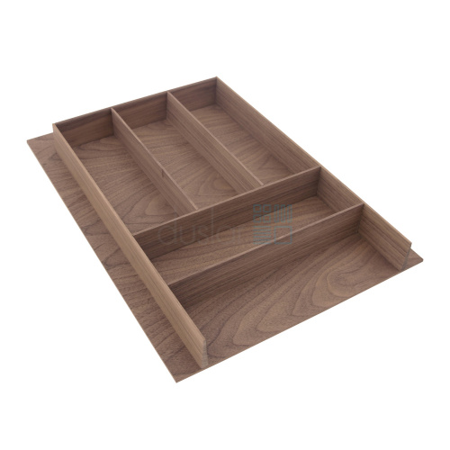 Деревянный лоток WOODLINE для столовых приборов, ширина фасада 450 мм, 335x459х49 мм, орех