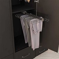 выдвижная брючница dove, ширина 340 мм, хром Выдвижная брючница DOVE, ширина 340 мм, хром