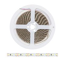 Светодиодная лента DLIGHT, ширина 8 мм, длина 5000 мм, 120 led/м, 12 V, 9.6 W/м, холодный (6500K)