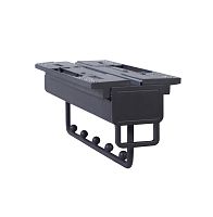 выдвижная штанга molly для одежды, длина 330 мм, антрацит Выдвижная штанга MOLLY для одежды, длина 330 мм, антрацит