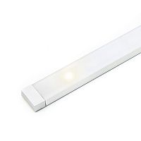 Светодиодный светильник NETxT с сенсорным выключателем, длина 900 мм, свет - теплый, цвет - алюминий