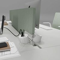 розетка versaspot usb, накладная, белый Розетка VERSASPOT USB, накладная, белый