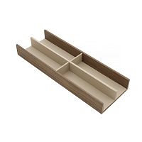 УЦЕНЕННЫЙ органайзер FOUNDATION WOOD для аксессуаров, орех/бежевый