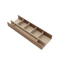 УЦЕНЕННЫЙ органайзер FOUNDATION WOOD для колец и аксессуаров, орех/бежевый