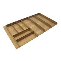 Деревянный лоток WOODLINE для столовых приборов, ширина фасада 900 мм, 785x459х49 мм, дуб