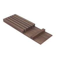 держатель для ножей для деревянных лотков woodline, ширина фасада 600 мм, 900 мм, орех Держатель для ножей для деревянных лотков WOODLINE, ширина фасада 600 мм, 900 мм, орех