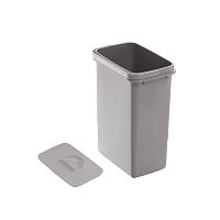 мусорное ведро 7 л с крышкой, антрацит Мусорное ведро 7 л с крышкой, антрацит