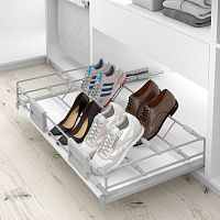 Виды полок под обувь для шкафа: как выбрать, установить и сделать самому?