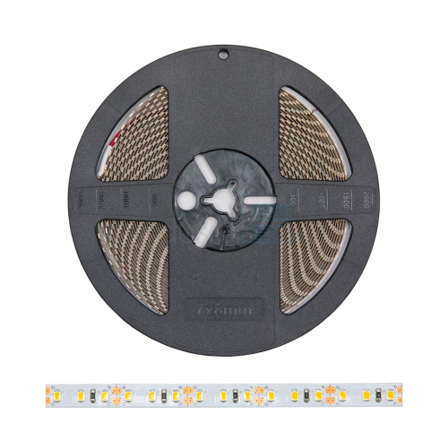 светодиодная лента dlight, ширина 8 мм, длина 10000 мм, 120 led/м, 12 v, 9.6 w/м, теплый (3000k) Светодиодная лента DLIGHT, ширина 8 мм, длина 10000 мм, 120 led/м, 12 V, 9.6 W/м, теплый (3000K)