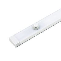 Светодиодный светильник NETxT с выключателем на движение, длина 600 мм, свет -дневной, цвет-алюминий
