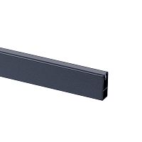 штанга прямоугольная dias для одежды, длина 3950 мм, антрацит Штанга прямоугольная DIAS для одежды, длина 3950 мм, антрацит