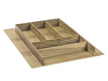 УЦЕНЕННЫЙ Деревянный лоток WOODLINE для столовых приборов, ширина фасада 450 мм, 374х479х49 мм, дуб